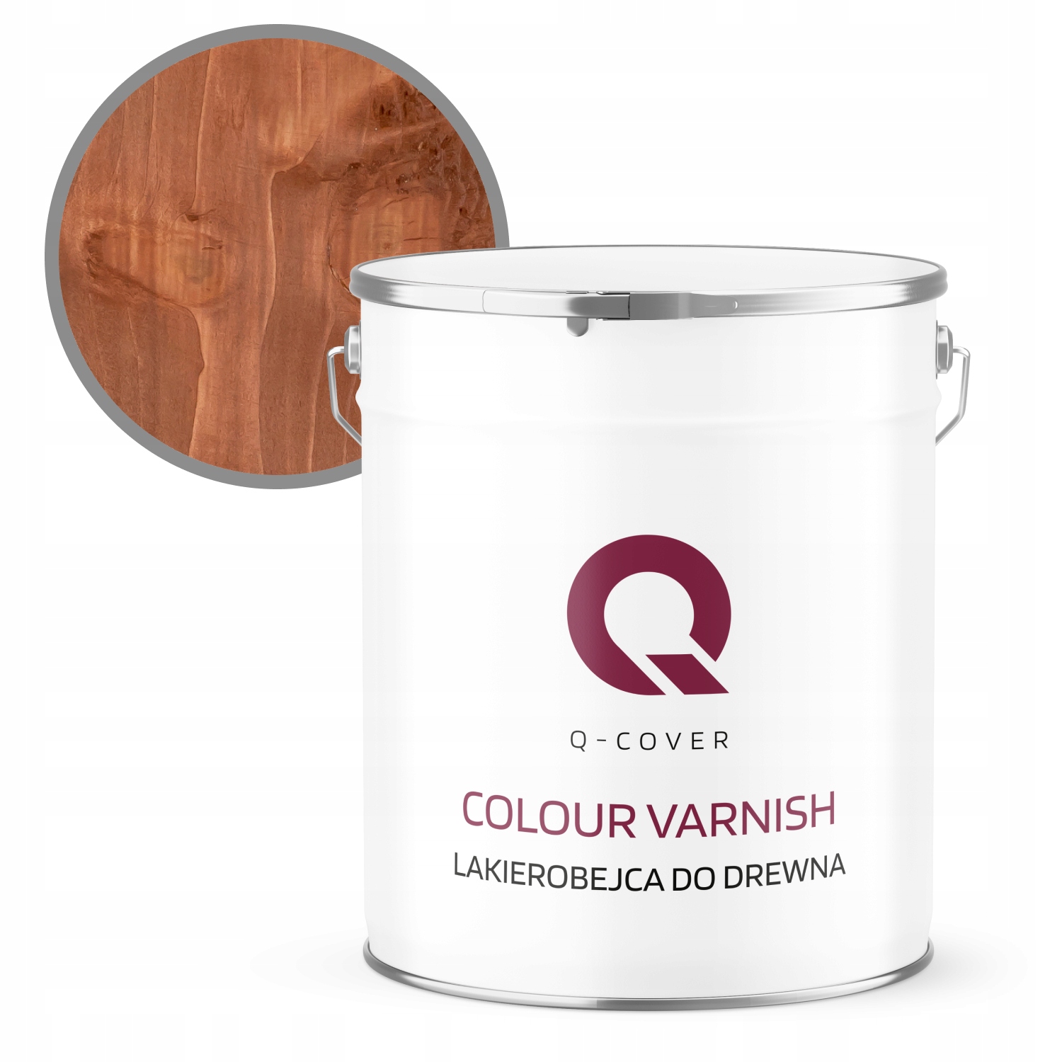 Rychleschnoucí Lak Na Dřevo 5 L Ořech Světlý Satén Barva 3V1 Uv