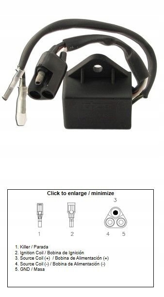 Modul Zapaľovania CDI Polaris 250R/ES Trail Boss 88
