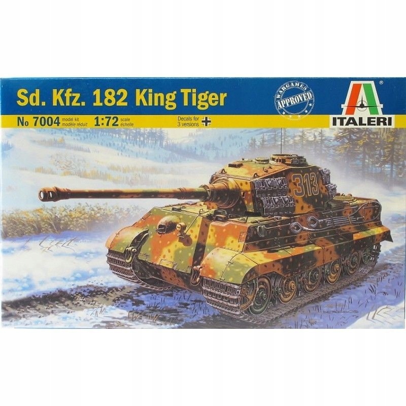 Italeri král tygr