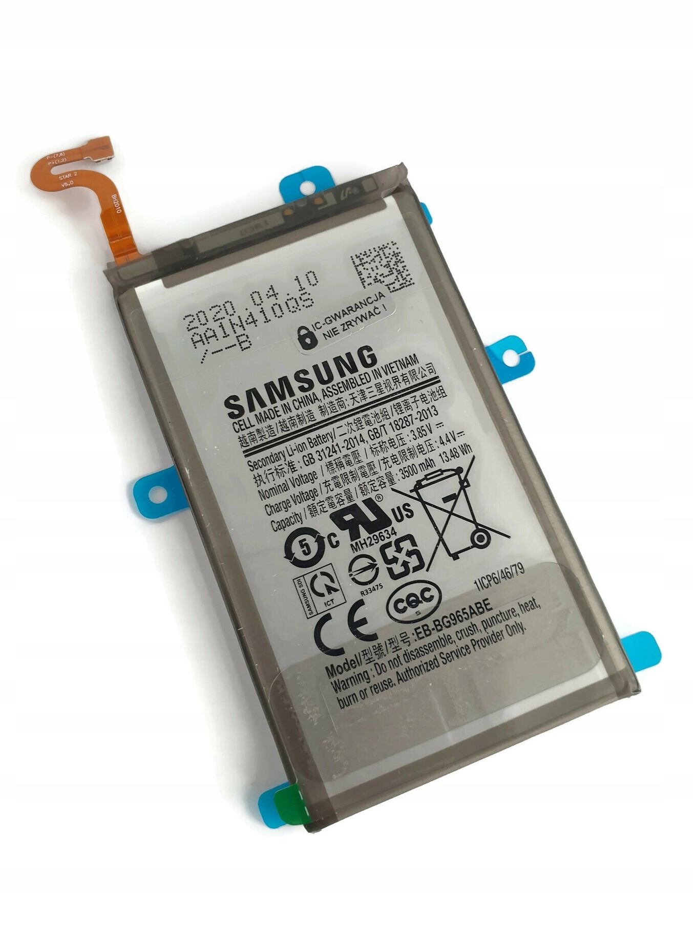 Org Nová originální baterie pro Samsung Galaxy S9+ (SM-G965)