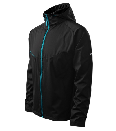 Prodyšná pánská bunda vel S 3-vrstvá Membrána Tpu Softshell Cool