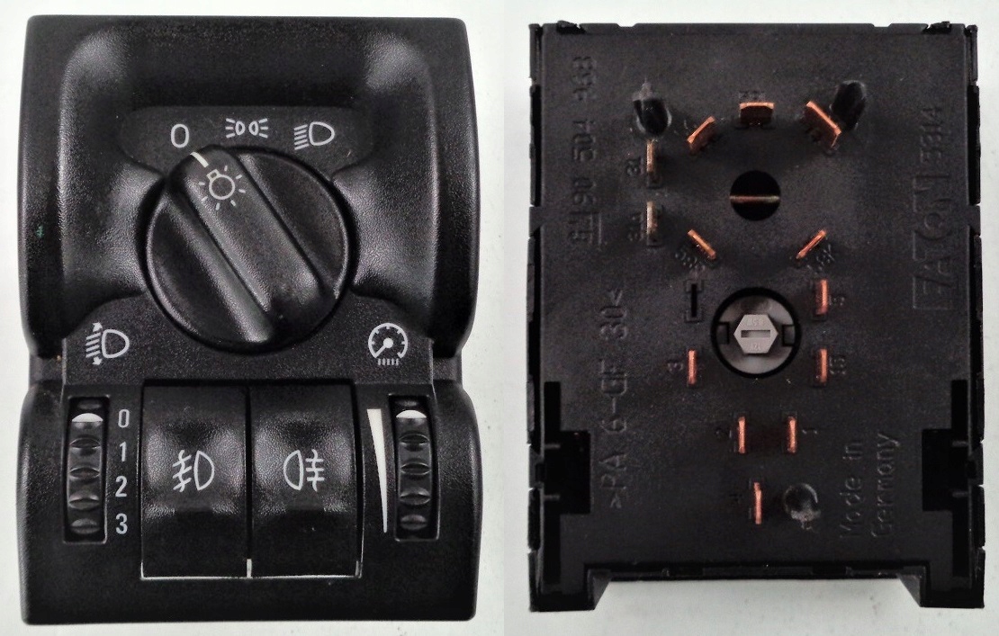 interruttore luci OPEL VECTRA 90504968 OPEL