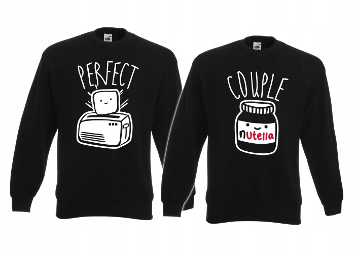 

Bluzy Bluza Dla Par Dużo Wzorów Komplet X2