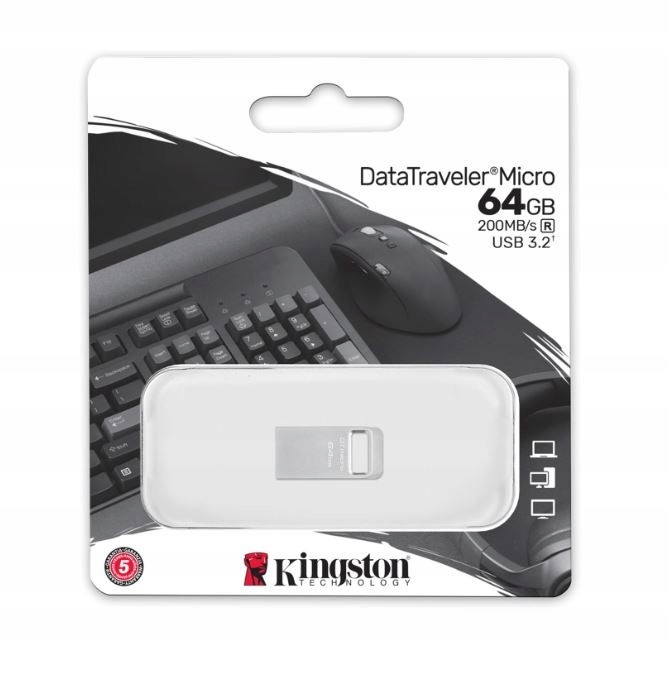 Pendrive Kingston DataTraveler Micro 64GB USB 3.2 Interfejs USB 3.0