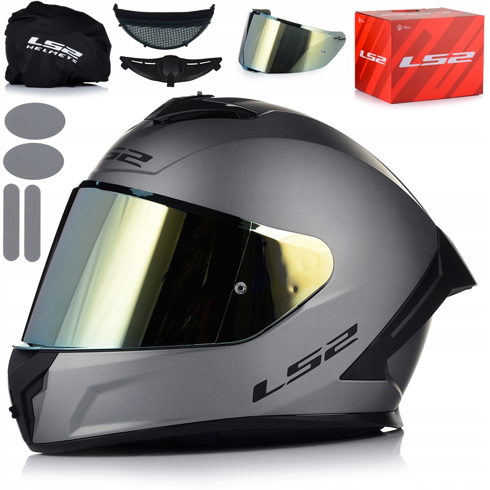 Motocyklová Prilba LS2 FF820 Rapid III System Pinlock Ecer 22.06 2x Sklo