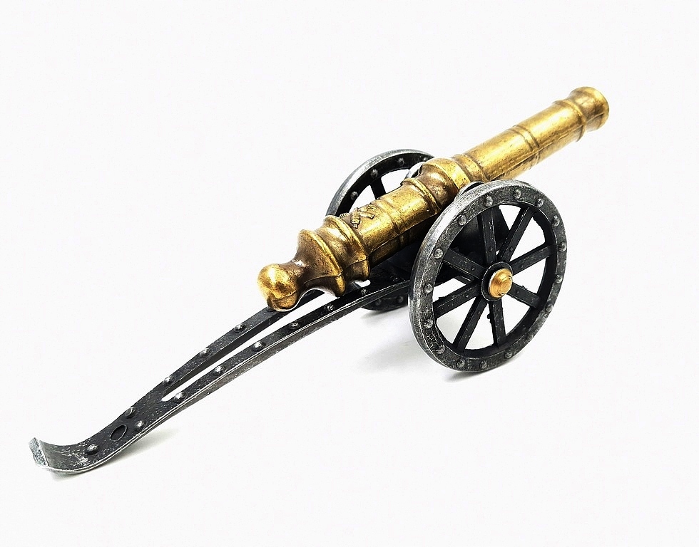 Replika Starého Dela Krásna Dekorácia Darček Pre Kanoniera