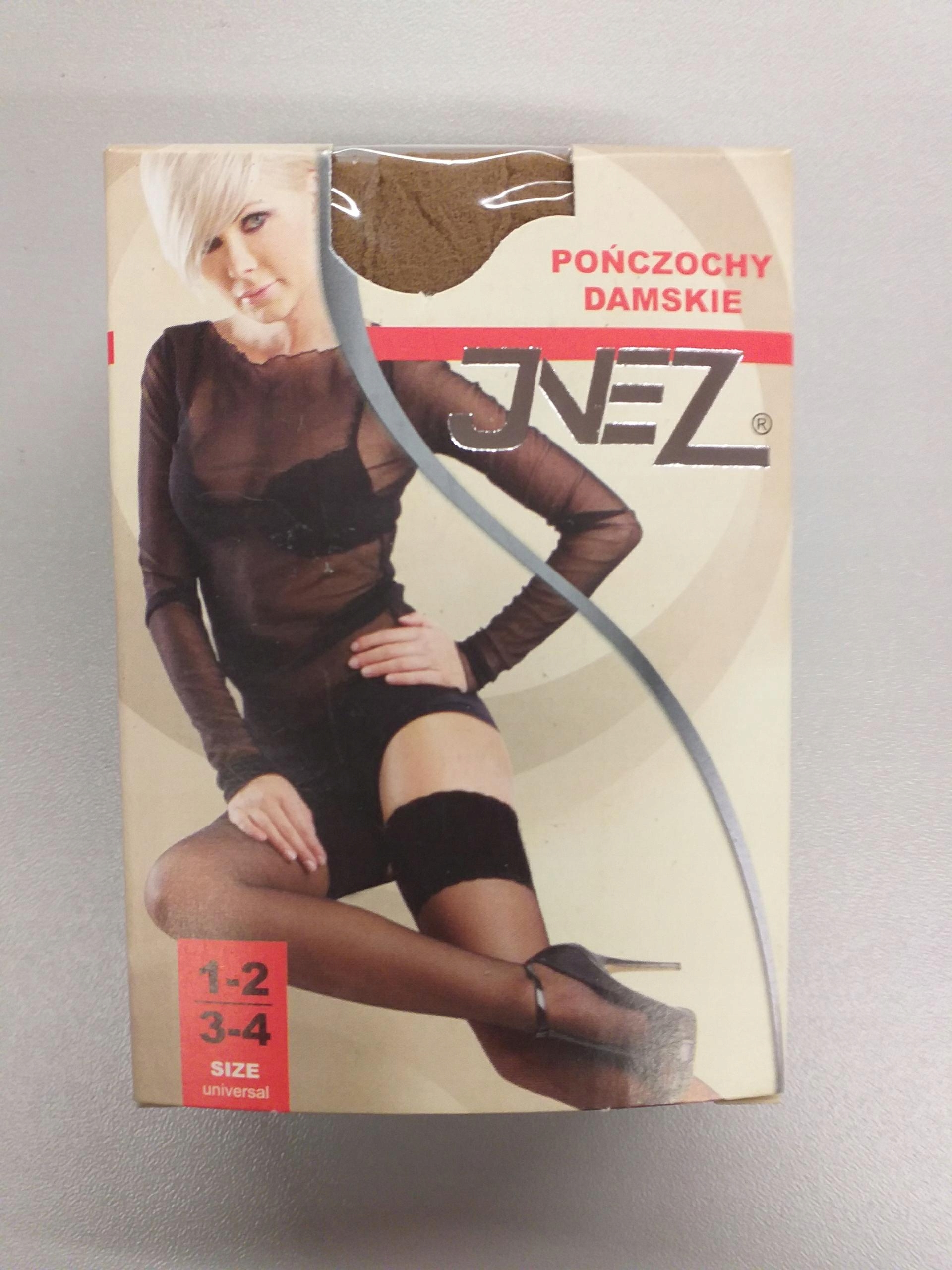 

Inez Pończochy do paska 20 Den /2 pary/ elastil