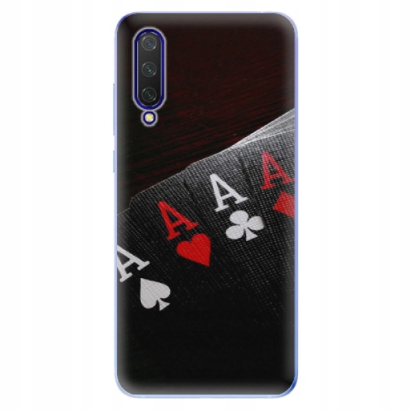 Silikonowe etui iSaprio Poker dla Xiaomi Mi 9 Lite