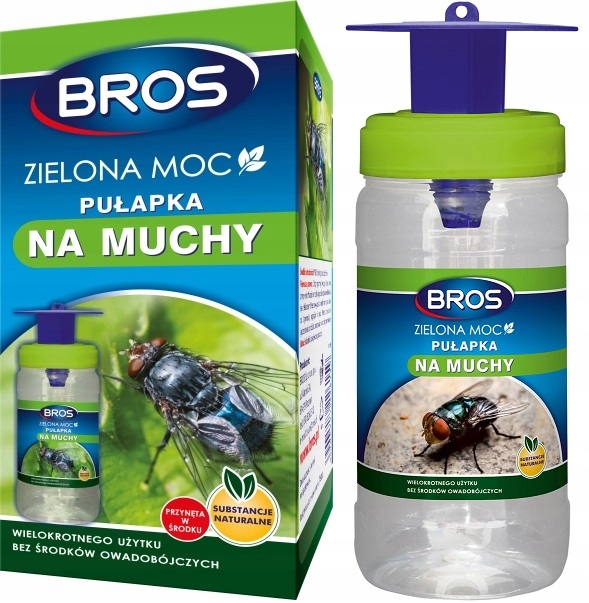 

Bros Pułapka Na Muchy Przeciw Muchom Z Wabikiem