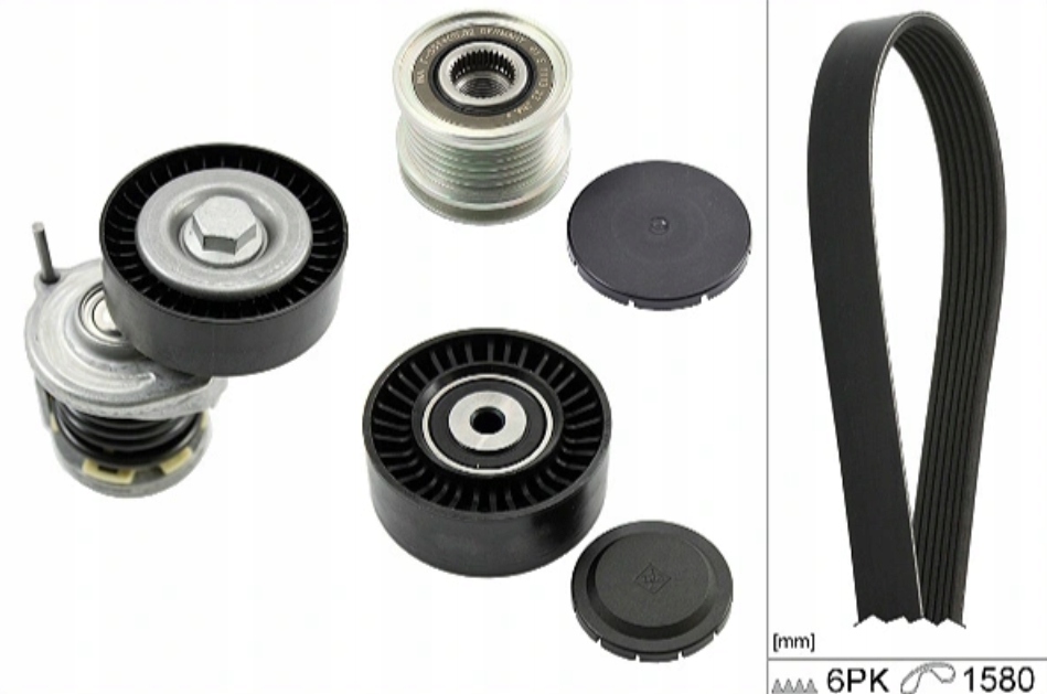 Schaeffler INA 529 0521 20 комплект поликлинового ремня
