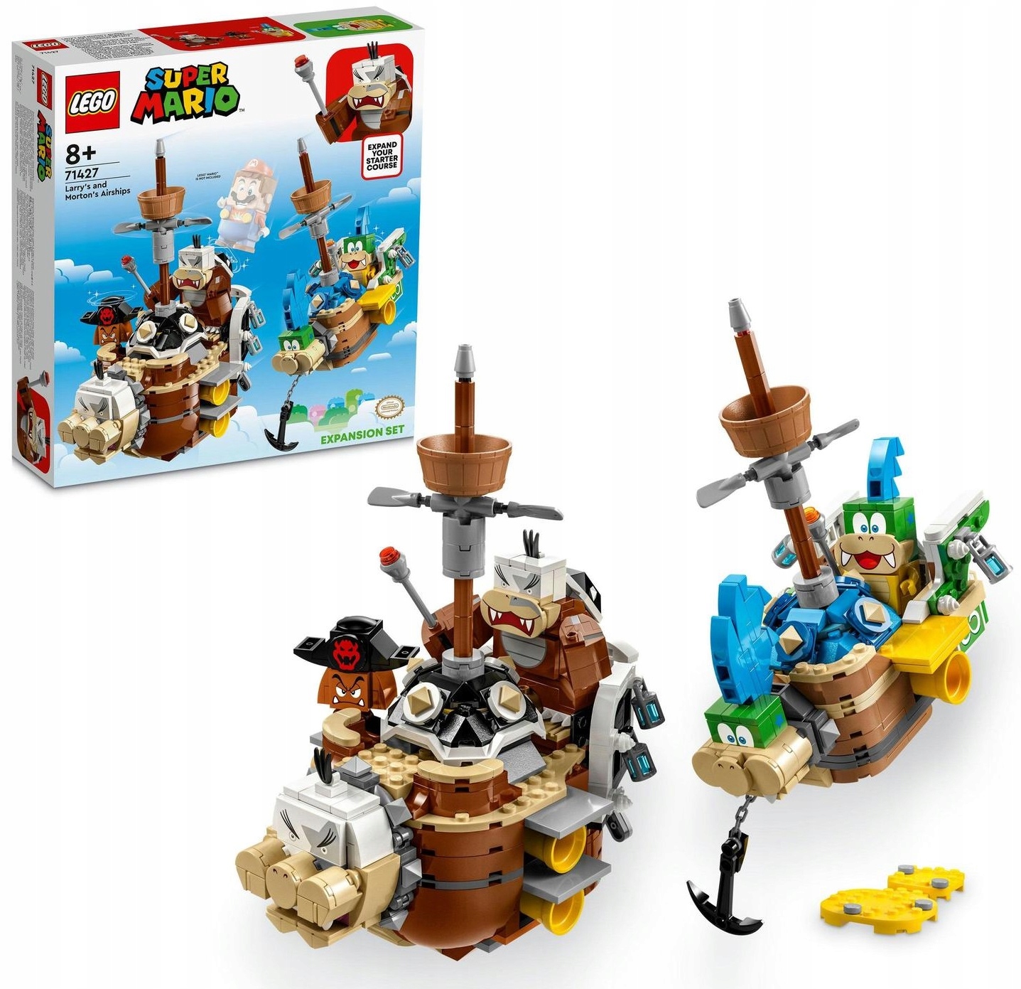 Lego 71427 Mario Letadla Larryho a Mortona