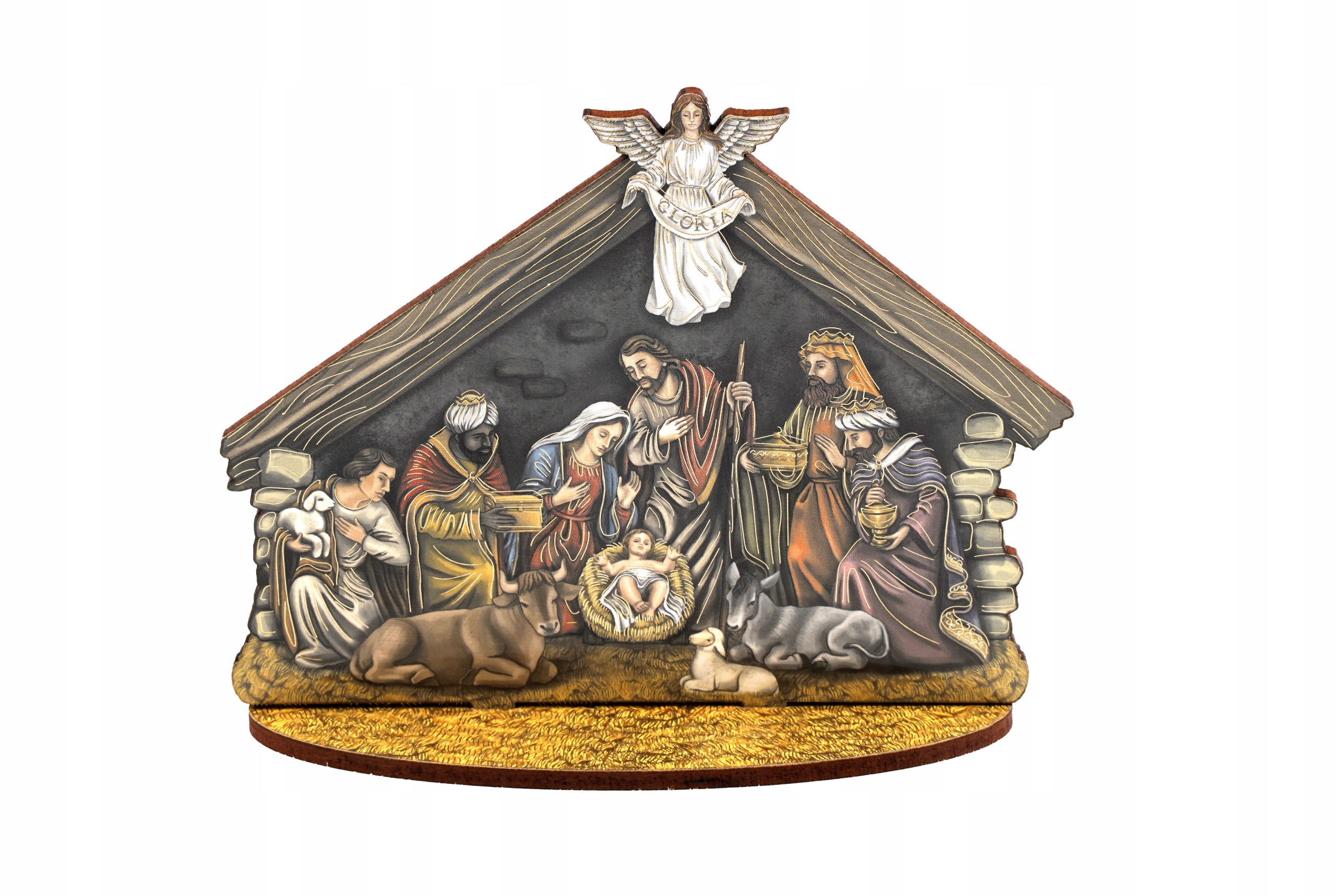 

Szopka Drewniana Rozkładana