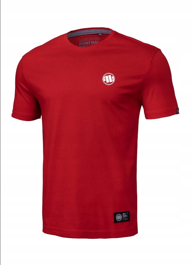 

Pit Bull t-shirt koszulka Small Logo czerwona M