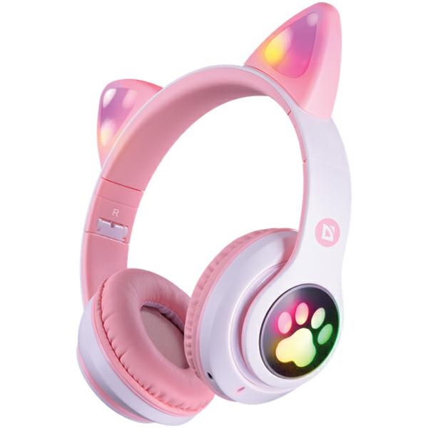 Defender słuchawki Bluetooth FreemotionB585 Led różowy/pink (63585)
