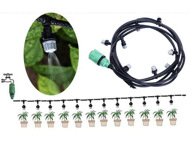 

Kurtyna wodna ogrodowa 10m mgiełka zraszacz