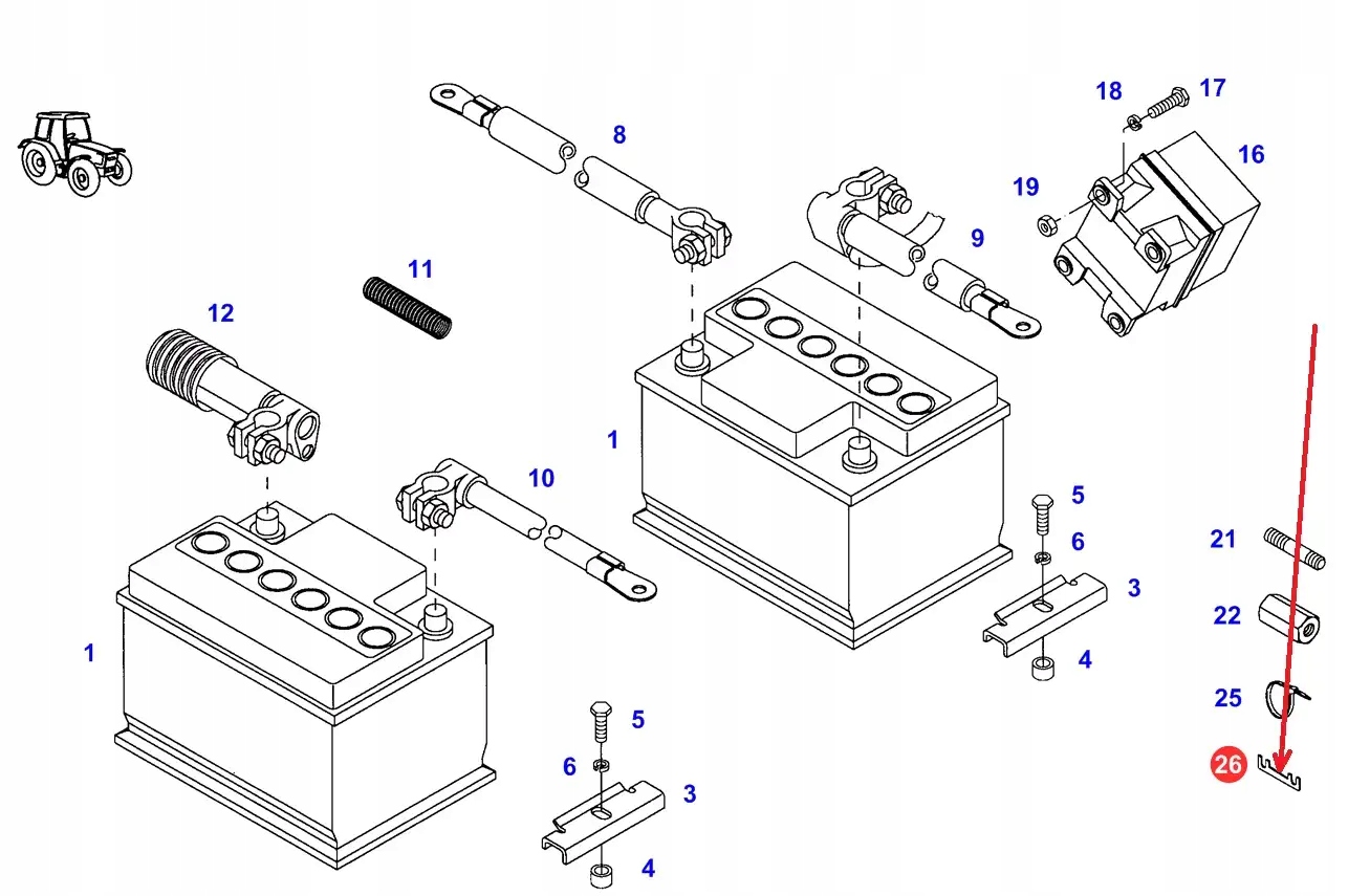 F816900020010 Bezpiecznik 80A Marka Fendt