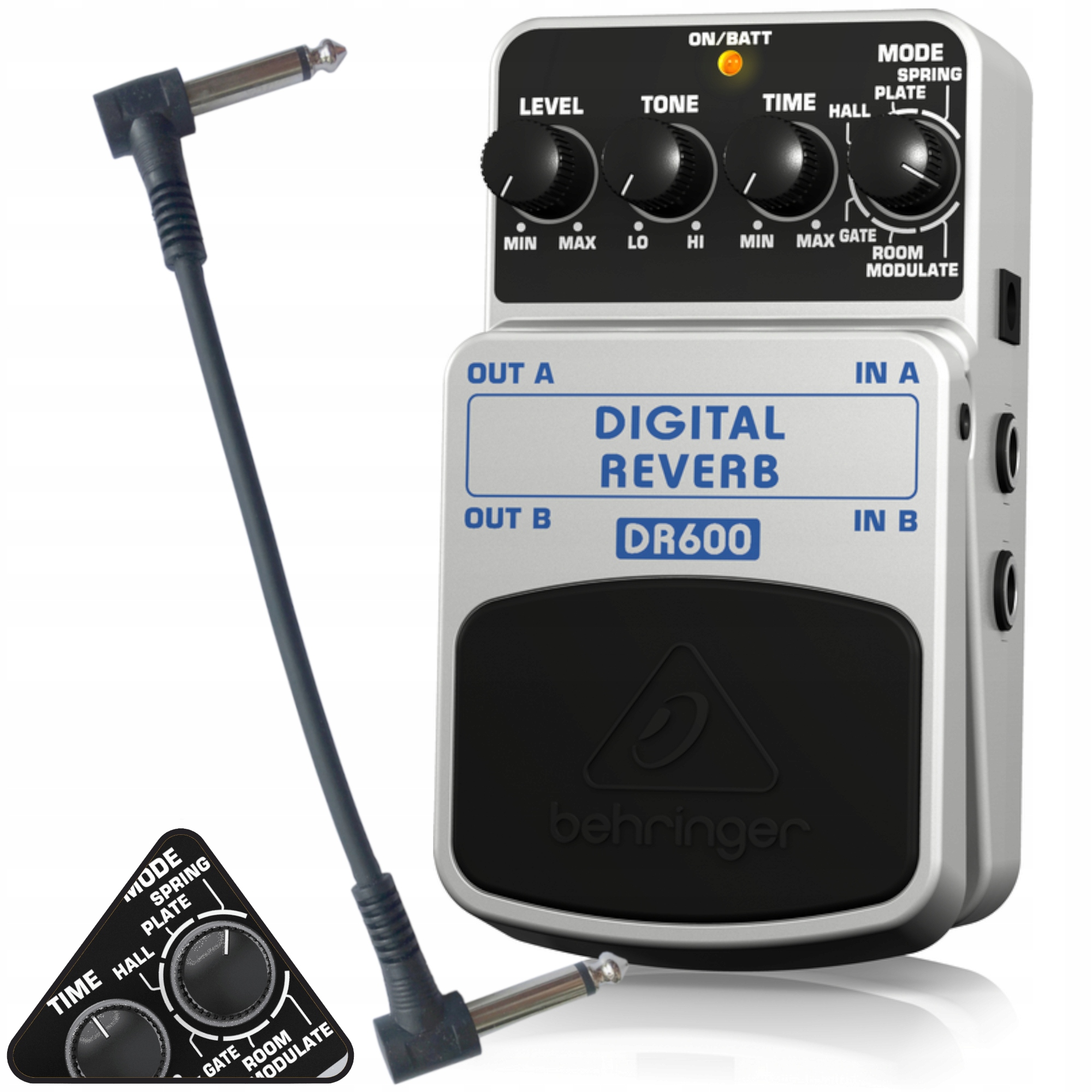 DR600 Digital Reverb Podłogowy efekt gitarowy Behringer + KABEL