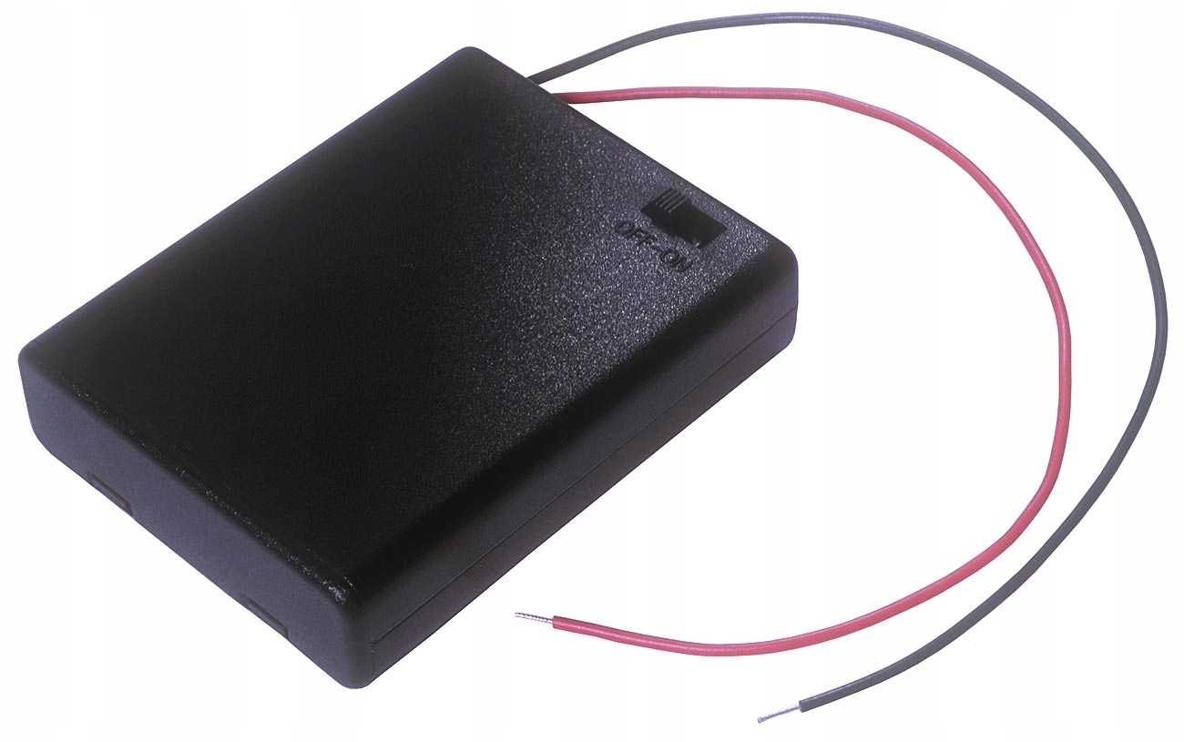 

Koszyk Na Baterie Typ 4X Aaa 4X1,5V Pokrywka I Wył