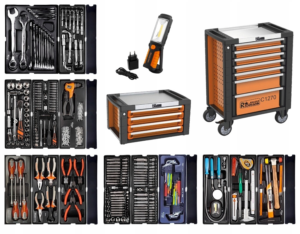 WOZEK NARZEDZIOWY SZAFKA C1271 NADSTAWKA C1278