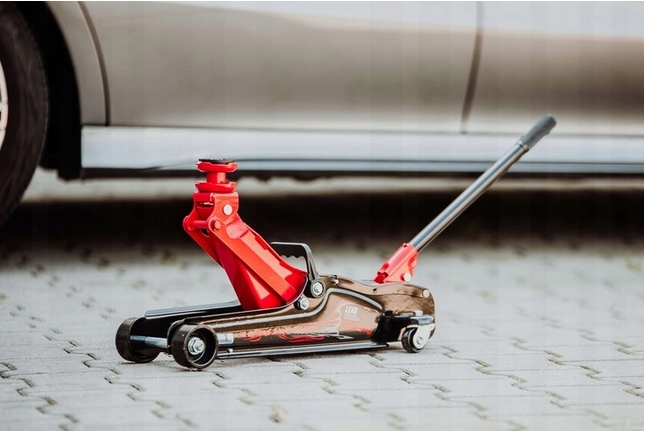 ŻABA PODNOŚNIK NISKOPROFILOWY SAMOCHODOWY LEWAREK 2,5T Marka Lehmann