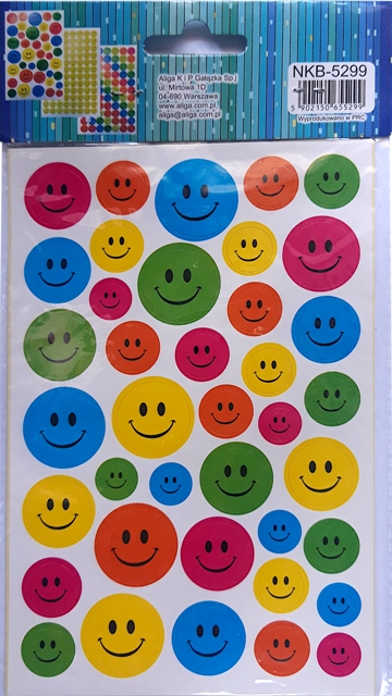 naklejki buźki mix 10,5x16cm — 3