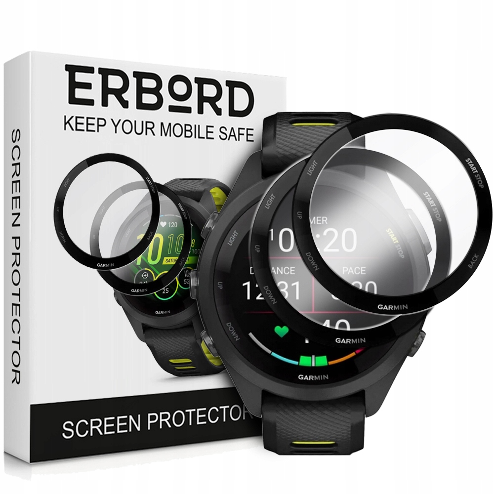 

2x Szkło Hybrydowe Do Garmin Forerunner 265S