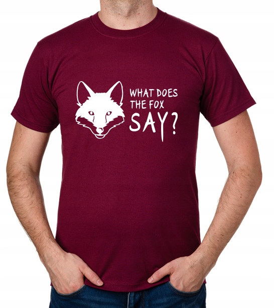

koszulka What Does The Fox Say prezent