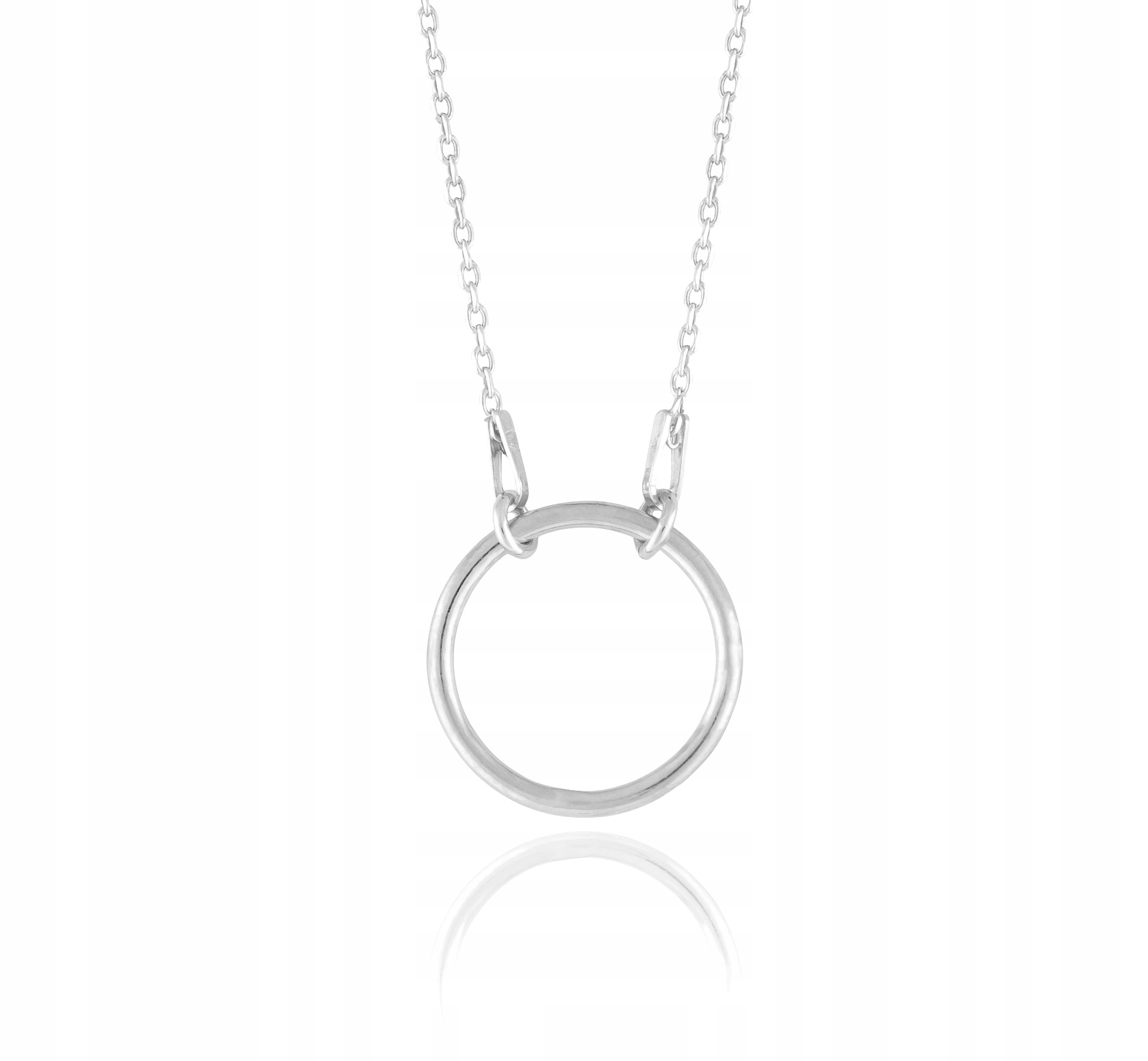 

Naszyjnik gwiazd Kółko Srebro 925 celebrytka