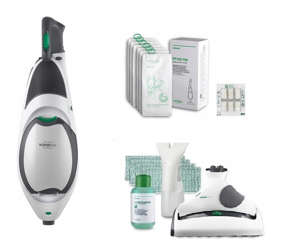Vorwerk Kobold VK150 SP530 Vysává A Myje 2v1