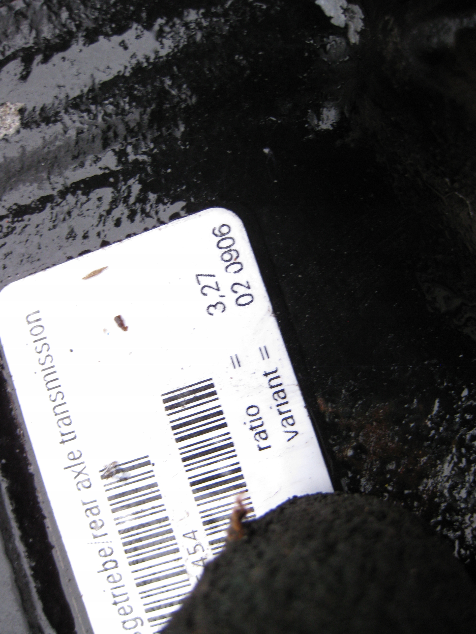 MERCEDES ML W166 3.0 CDI 12R differential diff rear part 1663502714 3,27