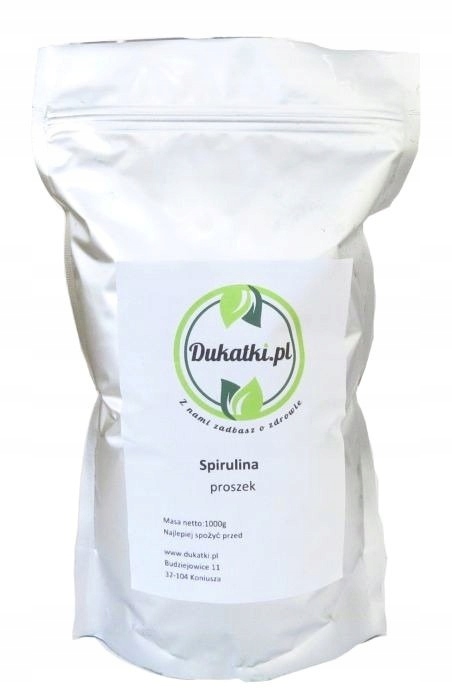 

Spirulina proszek 1000g Dukatki
