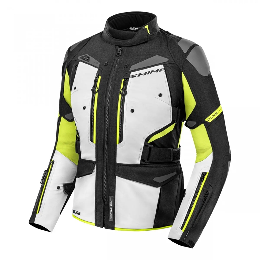 Shima Dune Lady Fluo dámska motocyklová turistická bunda XXL