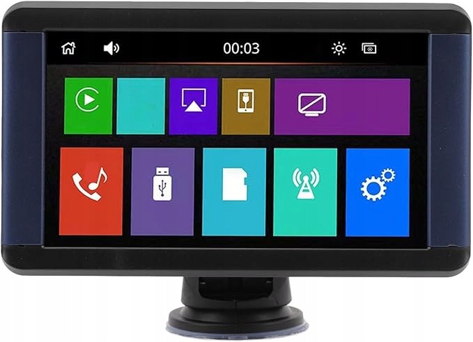 Dotykový displej CarPlay/Android Auto 7″ s cúvacou kamerou do auta