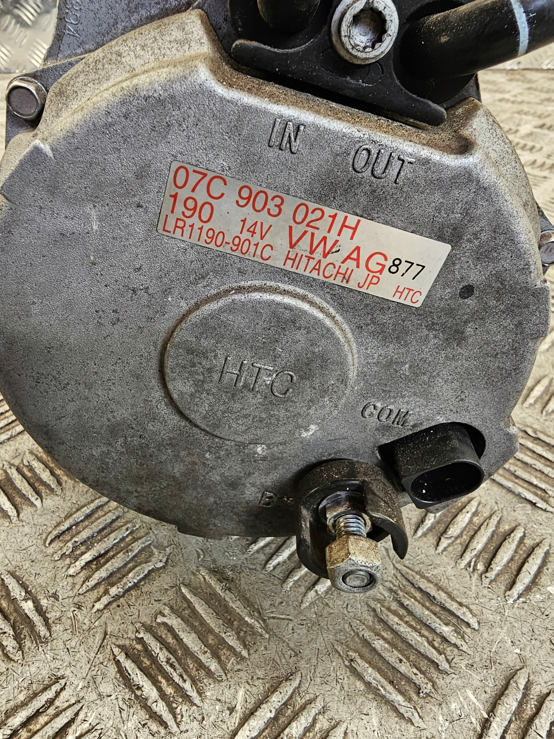 alternator Audi OE 07C903021H