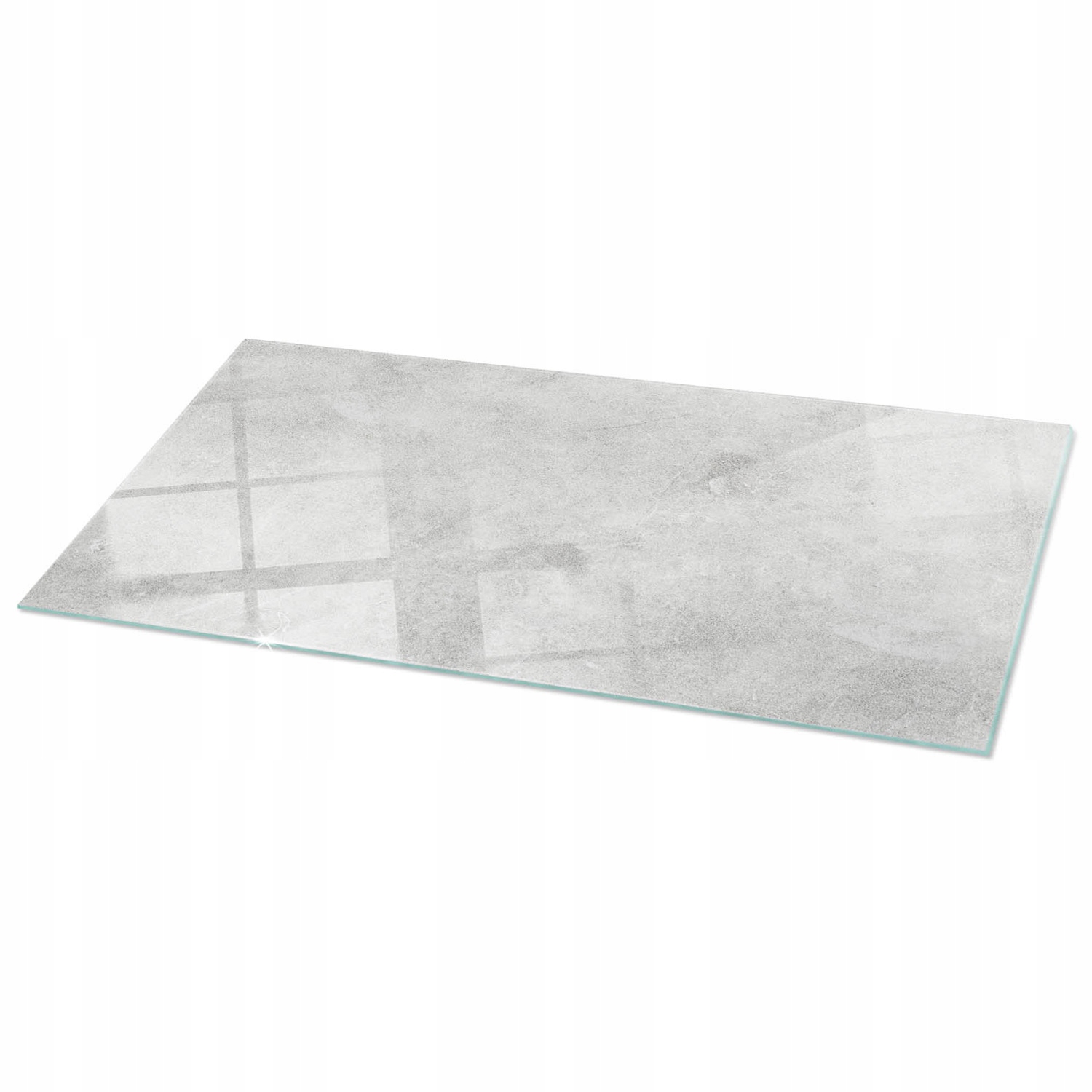 Sklenená doska na stôl s potlačou Betónová textúra s škrabancami 100 x 50 cm