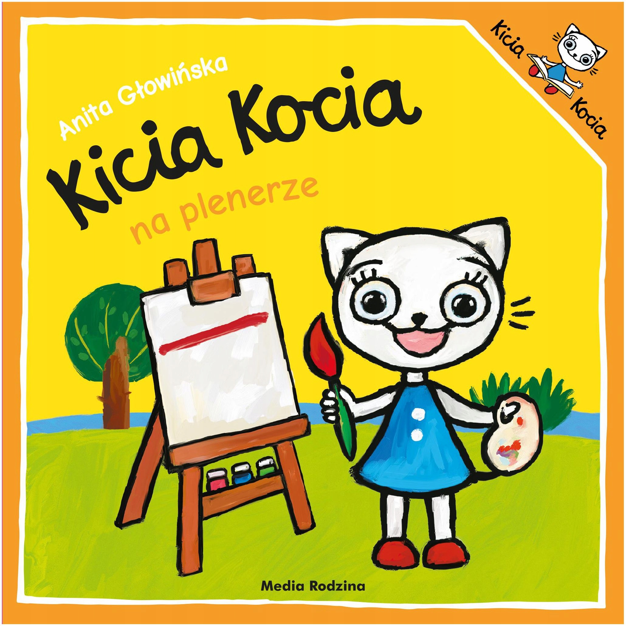 KICIA KOCIA NA PLENERZE KSIĄŻECZKA