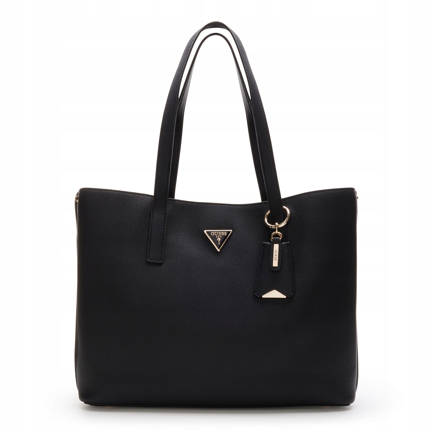 Dámská kabelka Guess Meridian Girlfriend Tote černá eko kůže