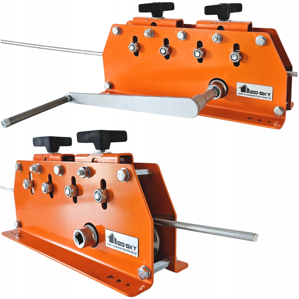 Prościarka Do Drutu Odgromowego i Bednarki 9 rolkowa prostownica