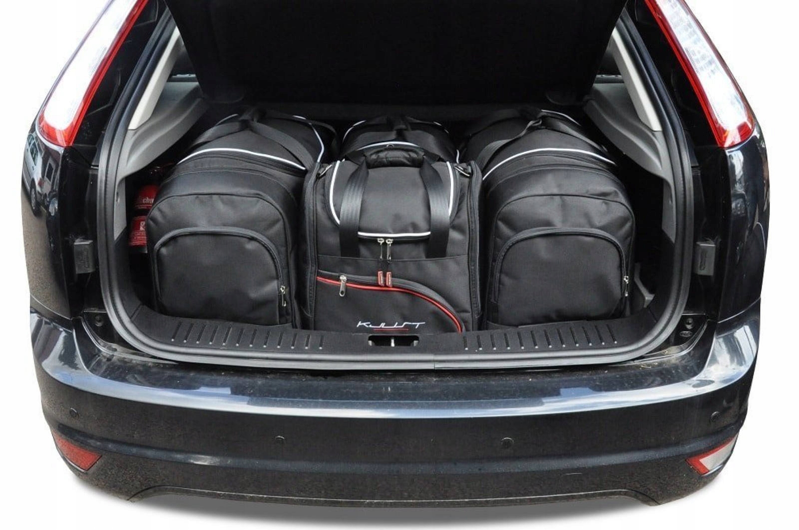 J&j Automotive Sada 4ks cestovných tašiek Sport pre Ford Focus Hatchback 2