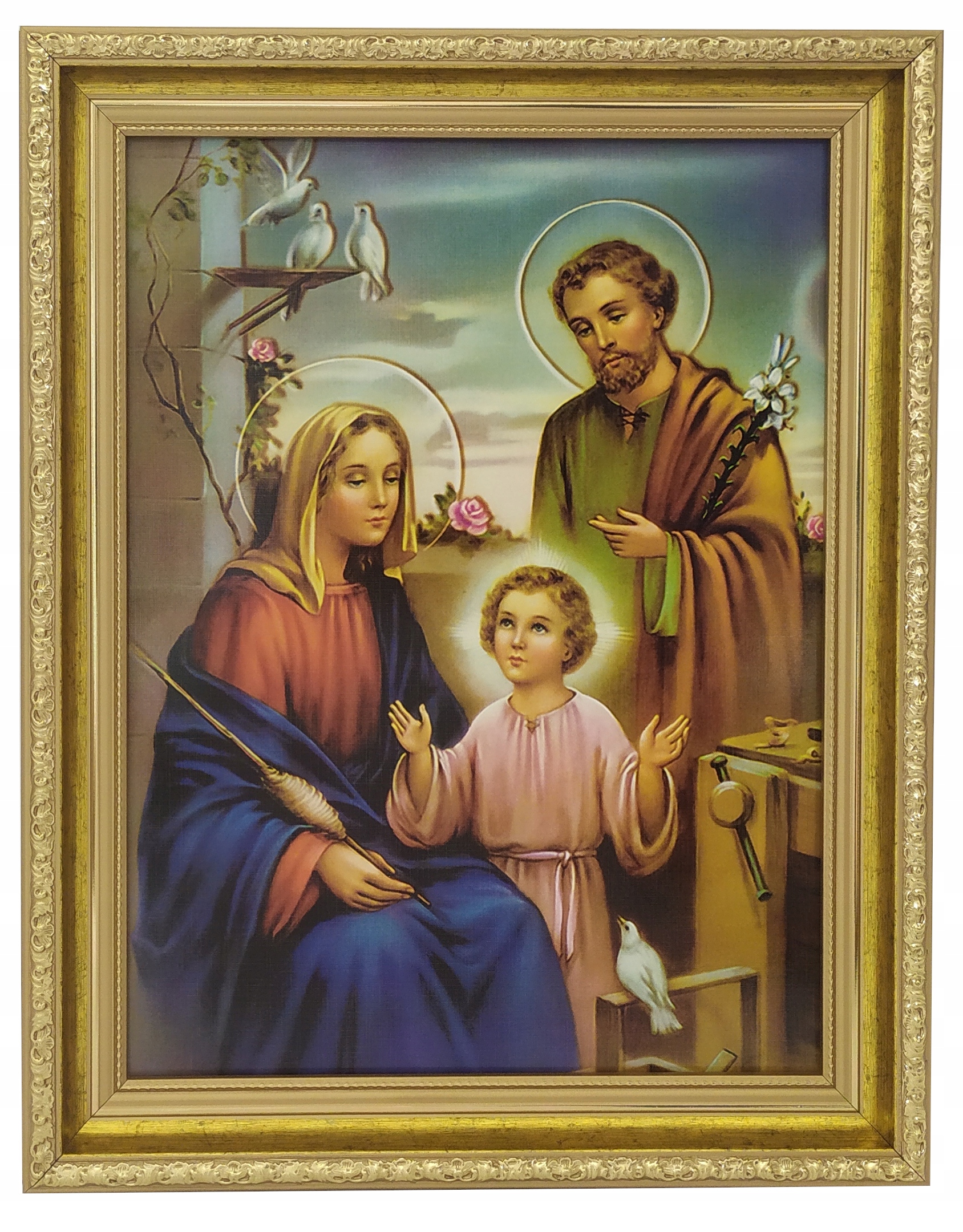 

Święta Rodzina Obraz Jezus Józef Maryja 39X49 CM