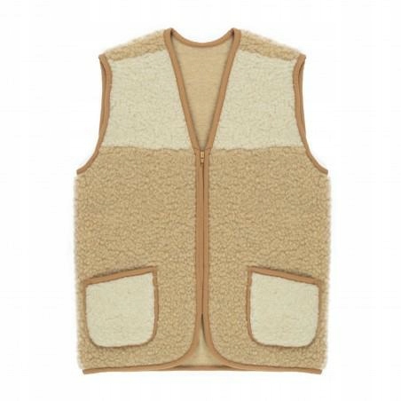Merino vlněná vesta Serena béžová XL Tombler