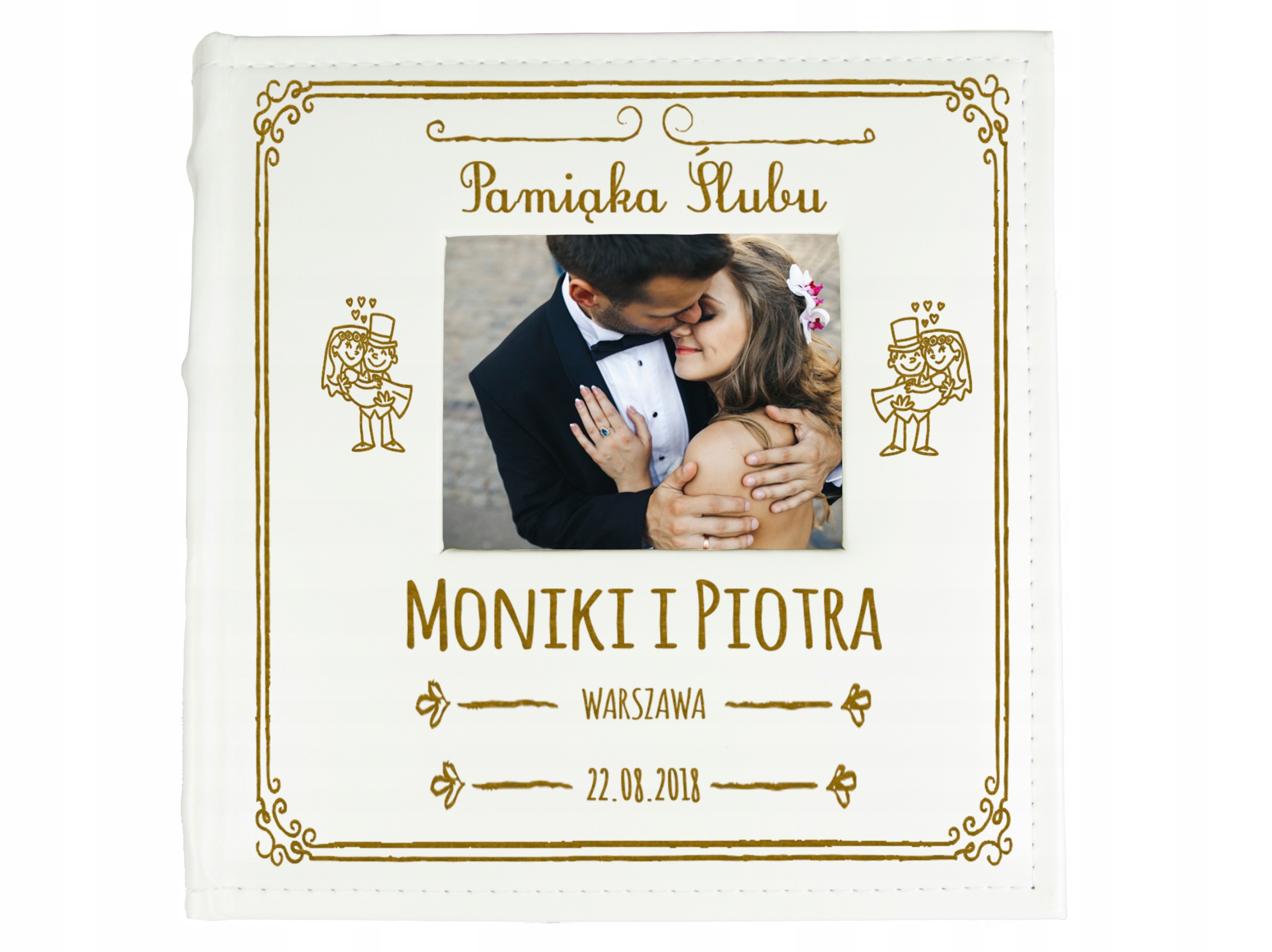 ALBUM GRAWEROWANY NA ZDJĘCIA ŚLUBNE PREZENT ŚLUB