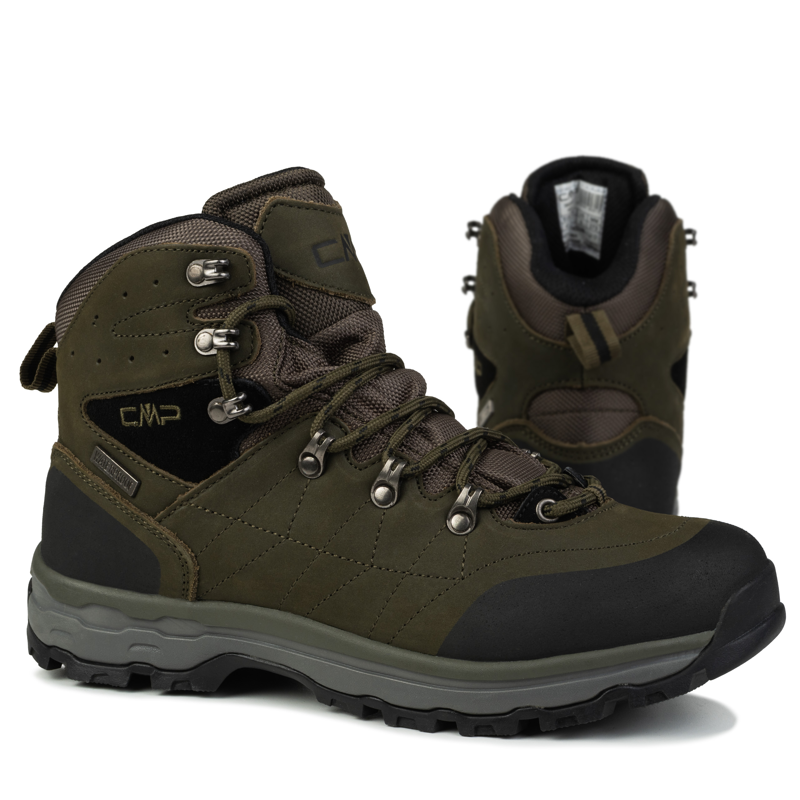 Pánské boty Cmp Sheliak Trekking Shoes Wp 39Q4887F922 Loden Voděodolné