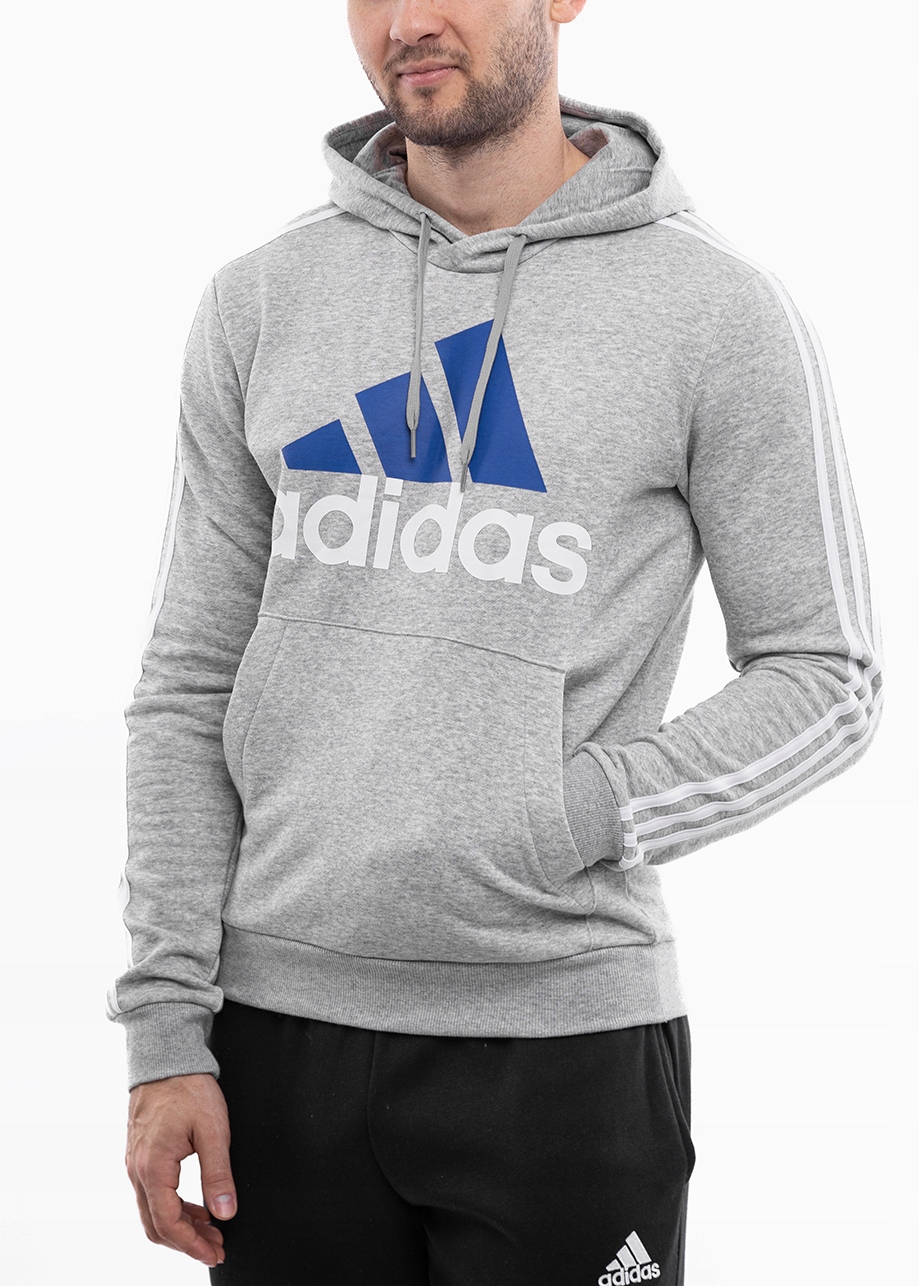 adidas pánská mikina s kapucí sportovní bavlněná pohodlná vel S