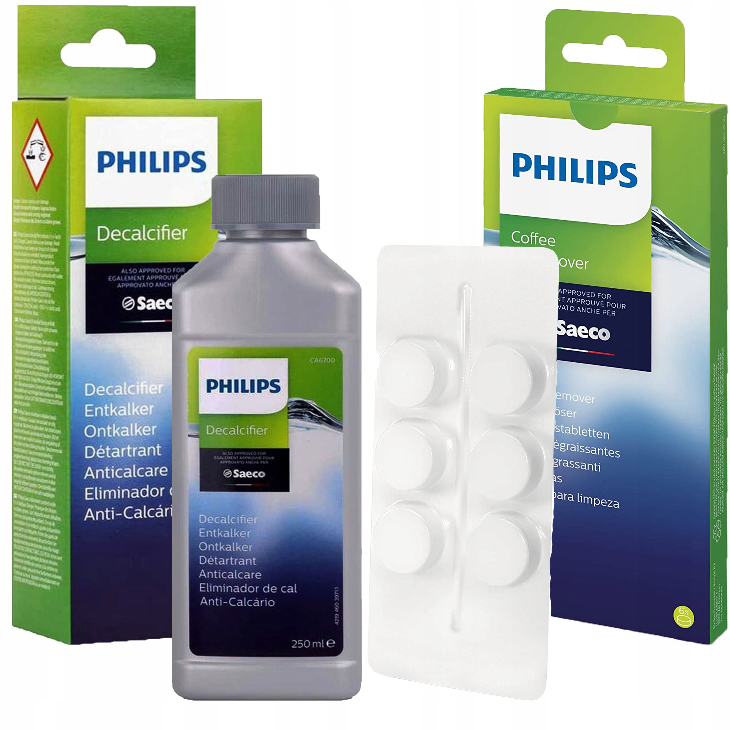 

Tabletki Odkamieniacz do ekspresu Philips Saeco