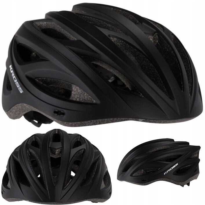 

Kask Kross City Borao III In-mold L 58-61CM Czarny