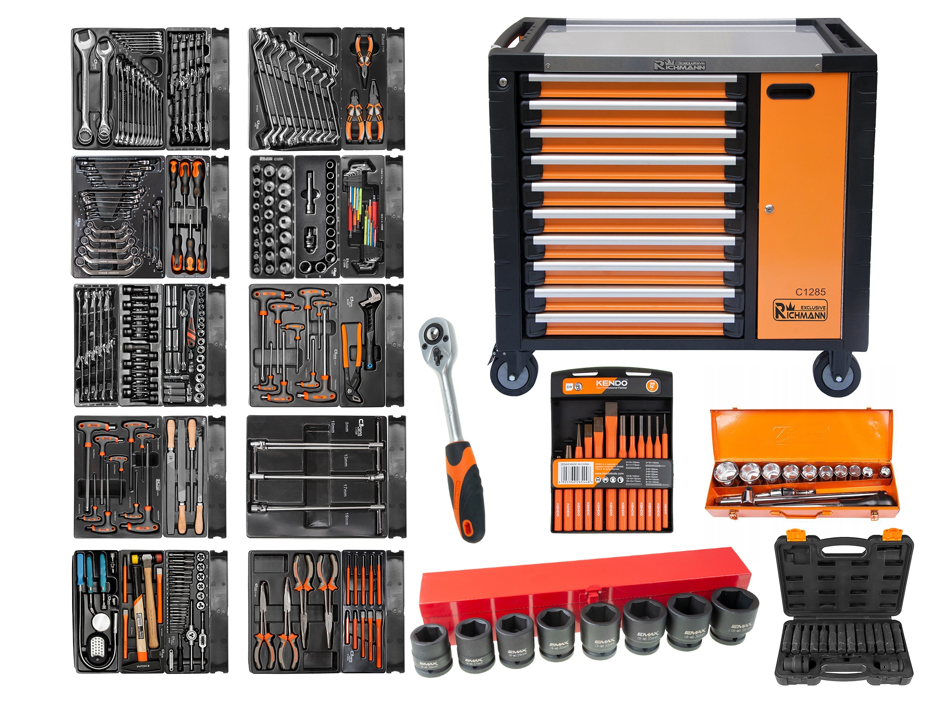 НАБОР ТЕЛЕЖЕК ДЛЯ ИНСТРУМЕНТОВ TIRA CORONA