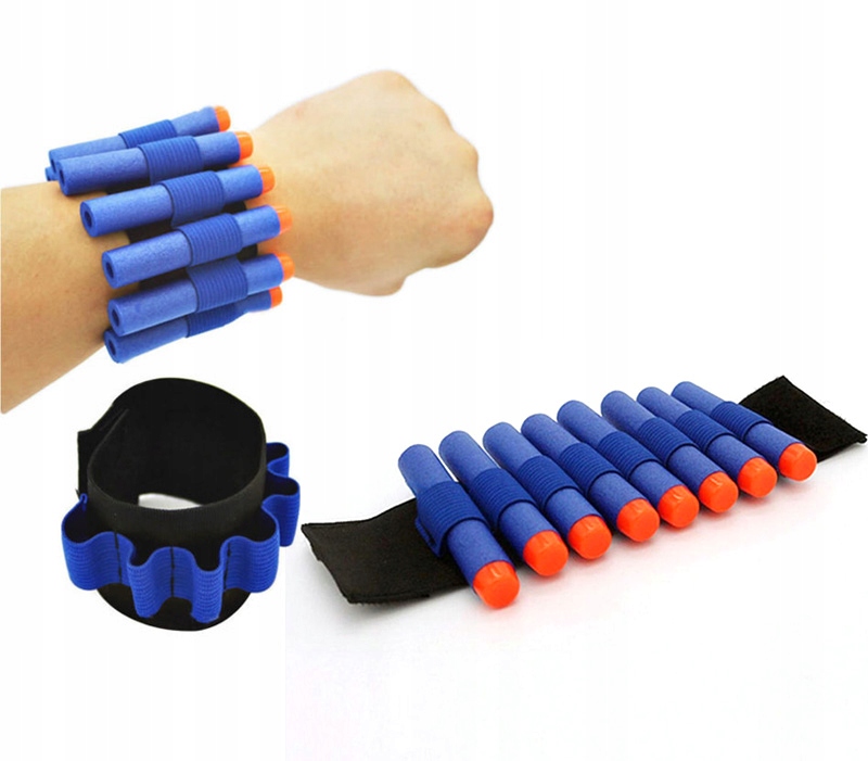 ZESTAW DO NERF KAMIZELKA STRZAŁKI CELE BANDANA 6W1 Kod producenta KAMIZELKA I DODATKI DO PISTOLET NERF