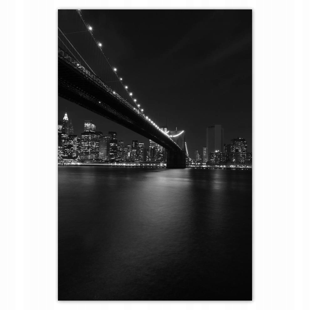 

Plakaty 40x60 Nocne zdjęcie mostu Usa