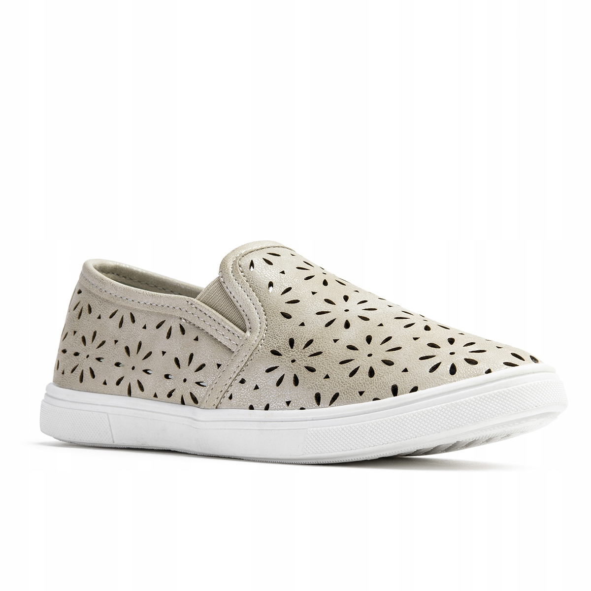 Półbuty wkł.SKÓRA wsuwane miękkie modne Wojtyłko